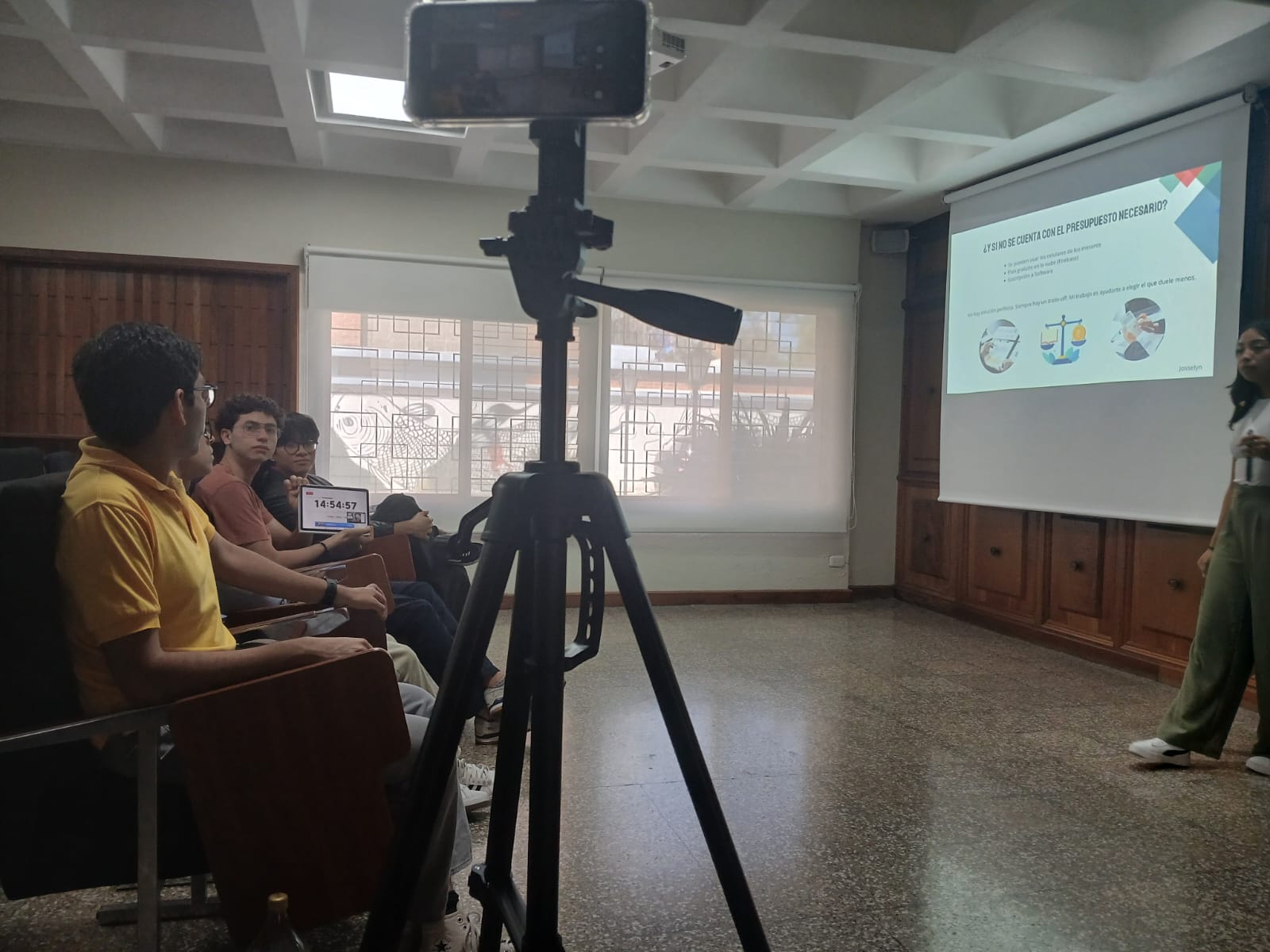 Inicio de grabación de la junta directiva